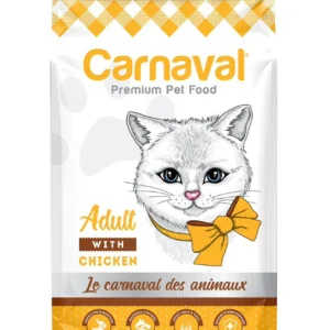 Carnaval Premium Adult Cat Food Gourmet With Chicken