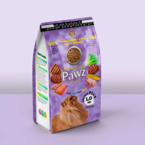 Pawz Premium Adult Cat Food Chicken Plus- 1kg