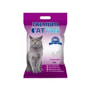 Premium Bentonite Cat Litter – Lavender Scent