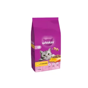 WHISKAS 1+ Adult with Chicken Dry Cat Food