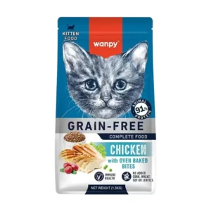 Wanpy Grain Free Kitten Chicken Dry Food