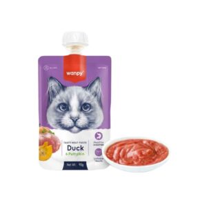 Wanpy Wet Food Lickable Treat in Tube (Duck)- 90g