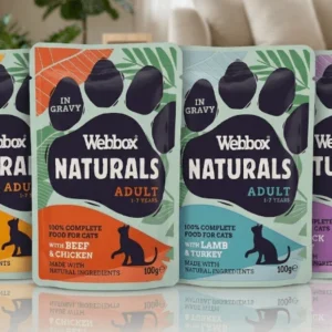 Webbox Natural Wet Food Gravy Pouches- 100g