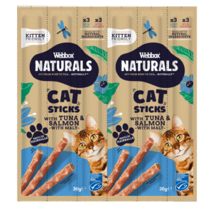 Webbox Natural Sticks Cat Treats Tuna Salmon And Malt