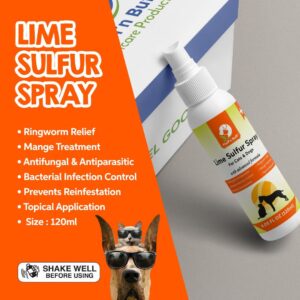 Fluff n Buff Lime Sulfur 120ML
