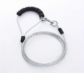 Foam Handle Wire Leash (S)