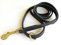 Leather Leash with Brase Hook
