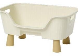 High Litter Tray with Mat